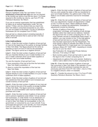 Form PT-202 Tax on Kero-Jet Fuel (Quarterly Filer) - New York, Page 2