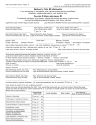 Form CSE-0167A-S Solicitud Del Titulo IV-D Para Servicios De Sustento Para Menores Y Los Derechos Y Responsabilidades Del Solicitante - Arizona (English/Spanish), Page 15