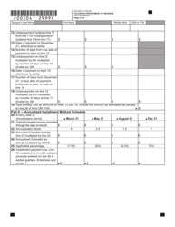 Form DR0204 Tax Year Ending Computation of Penalty Due Based on Underpayment of Colorado Individual Estimated Tax - Colorado, Page 3
