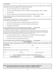 Form DR0231 Tobacco Product Manufacturer Certification - Colorado, Page 10