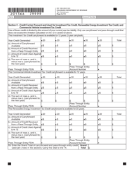 Form DR1366 Enterprise Zone Credit and Carryforward Schedule - Colorado, Page 3