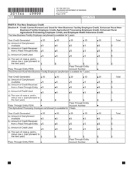 Form DR1366 Enterprise Zone Credit and Carryforward Schedule - Colorado, Page 5