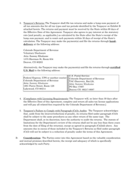 Settlement Agreement and Mutual Release - Voluntary Disclosure Program - Colorado, Page 2