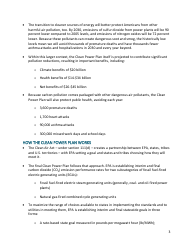 Overview of the Clean Power Plan: Cutting Carbon Pollution From Power Plants, Page 3