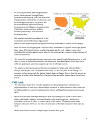 Overview of the Clean Power Plan: Cutting Carbon Pollution From Power Plants, Page 5