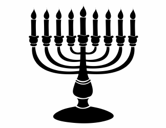 Document preview: Hanukkah Menorah Template