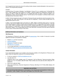 Instructions for Form IC-307 Schedule A-09 Wisconsin Apportionment Percentage for Interstate Railroads - Wisconsin, Page 3