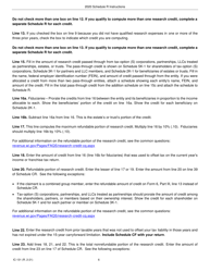 Instructions for Form IC-031 Schedule R Wisconsin Research Credits - Wisconsin, Page 6