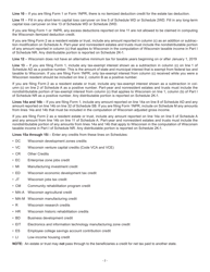 Instructions for Schedule 2K-1 Beneficiary&#039;s Share of Income, Deductions, Etc. - Wisconsin, Page 2