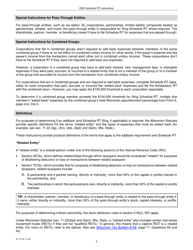 Instructions for Form IC-075 Schedule RT Wisconsin Related Entity Expenses Disclosure Statement - Wisconsin, Page 2