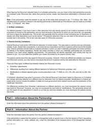 Instructions for Form IP-032 Schedule 3K-1 Partner&#039;s Share of Income, Deductions, Credits, Etc. - Wisconsin, Page 6