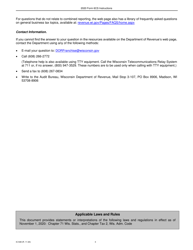 Instructions for Form 6CS, IC-448 Wisconsin Sharing of Research Credits - Wisconsin, Page 3