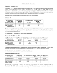 Instructions for Form IC-056 Schedule 5K-1 Tax-Option (S) Corporation Shareholder&#039;s Share of Income, Deductions, Credits, Etc. - Wisconsin, Page 15