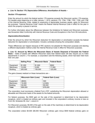 Instructions for Form IC-056 Schedule 5K-1 Tax-Option (S) Corporation Shareholder&#039;s Share of Income, Deductions, Credits, Etc. - Wisconsin, Page 22