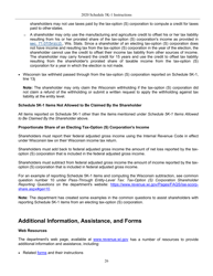 Instructions for Form IC-056 Schedule 5K-1 Tax-Option (S) Corporation Shareholder&#039;s Share of Income, Deductions, Credits, Etc. - Wisconsin, Page 26