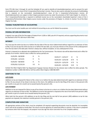 Instructions for Form PTE-100, SPF-100TC, PTE-100APT, NRW-2 - West Virginia, Page 7