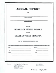 Board of Public Works Annual Report: Car Lines - West Virginia, Page 2