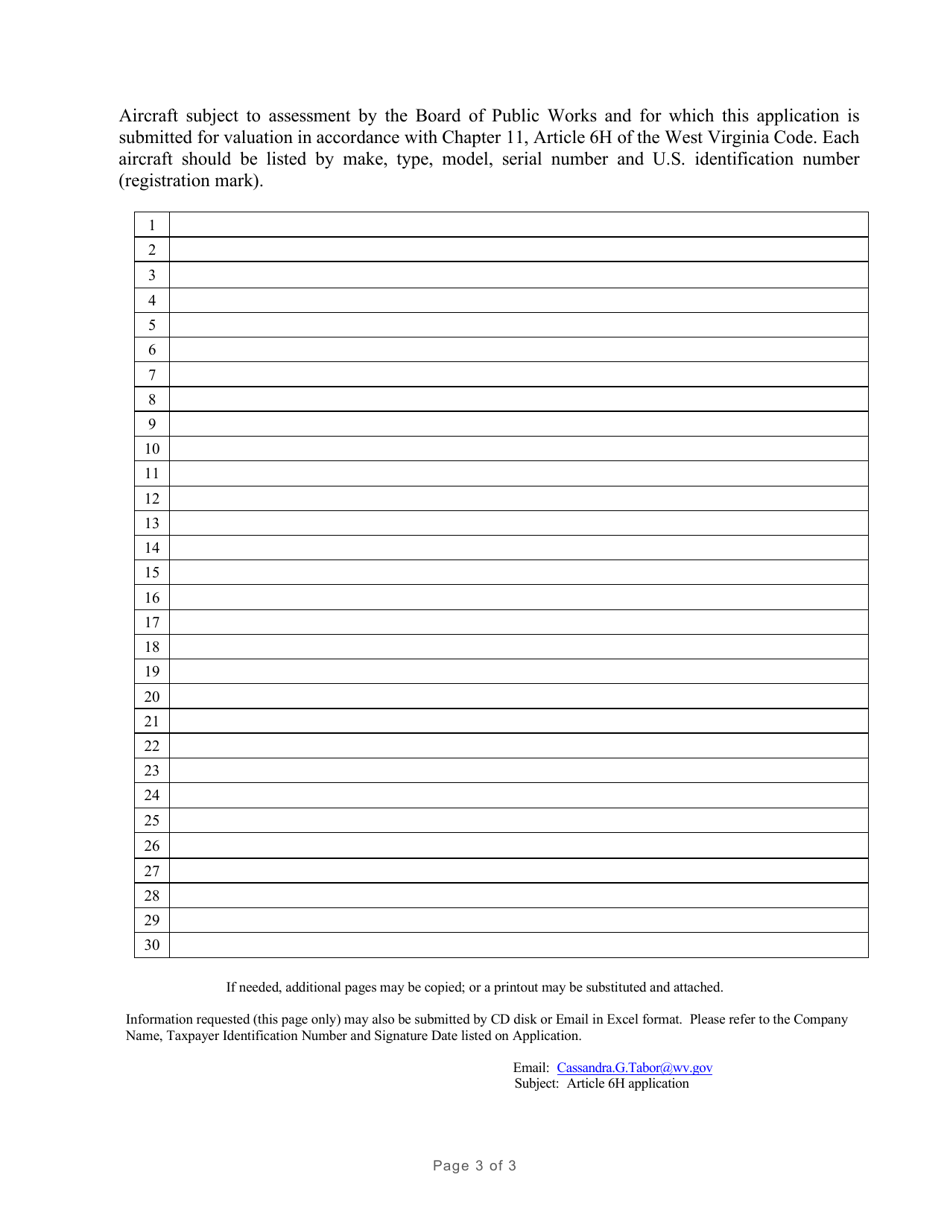 Board of Public Works Annual Report: Airlines - West Virginia, Page 18