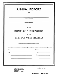 Board of Public Works Annual Report: Airlines - West Virginia, Page 2