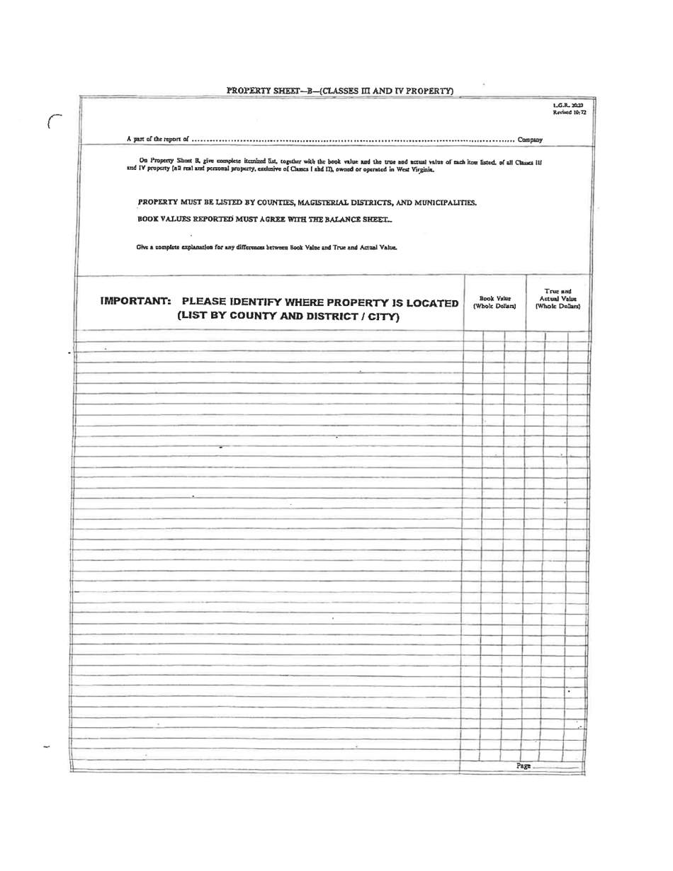 Board of Public Works Annual Report: Bus - Limo - West Virginia, Page 10