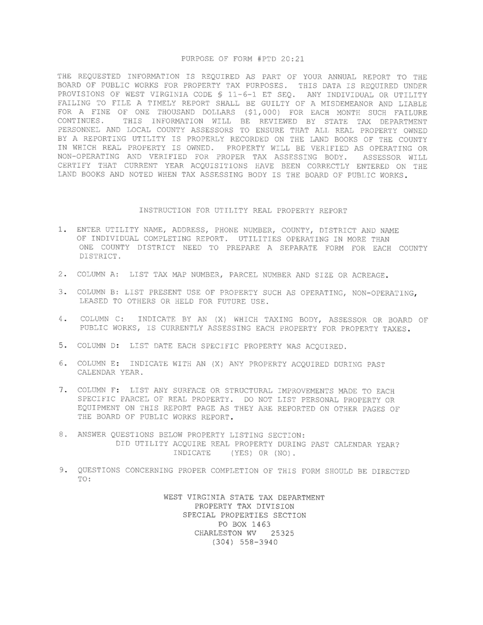 Board of Public Works Annual Report: Bus - Limo - West Virginia, Page 11