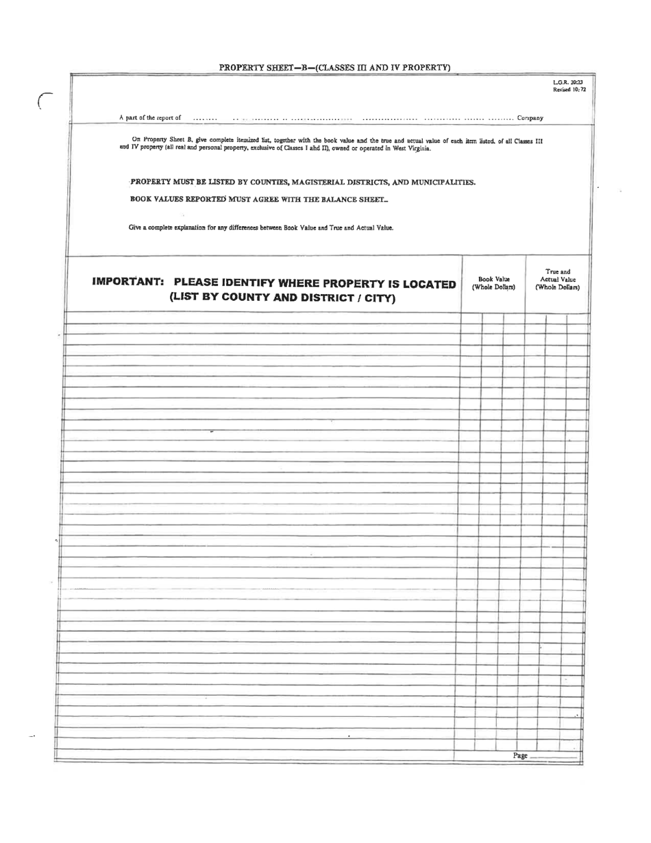 Board of Public Works Annual Report: Electric - Large - West Virginia, Page 14