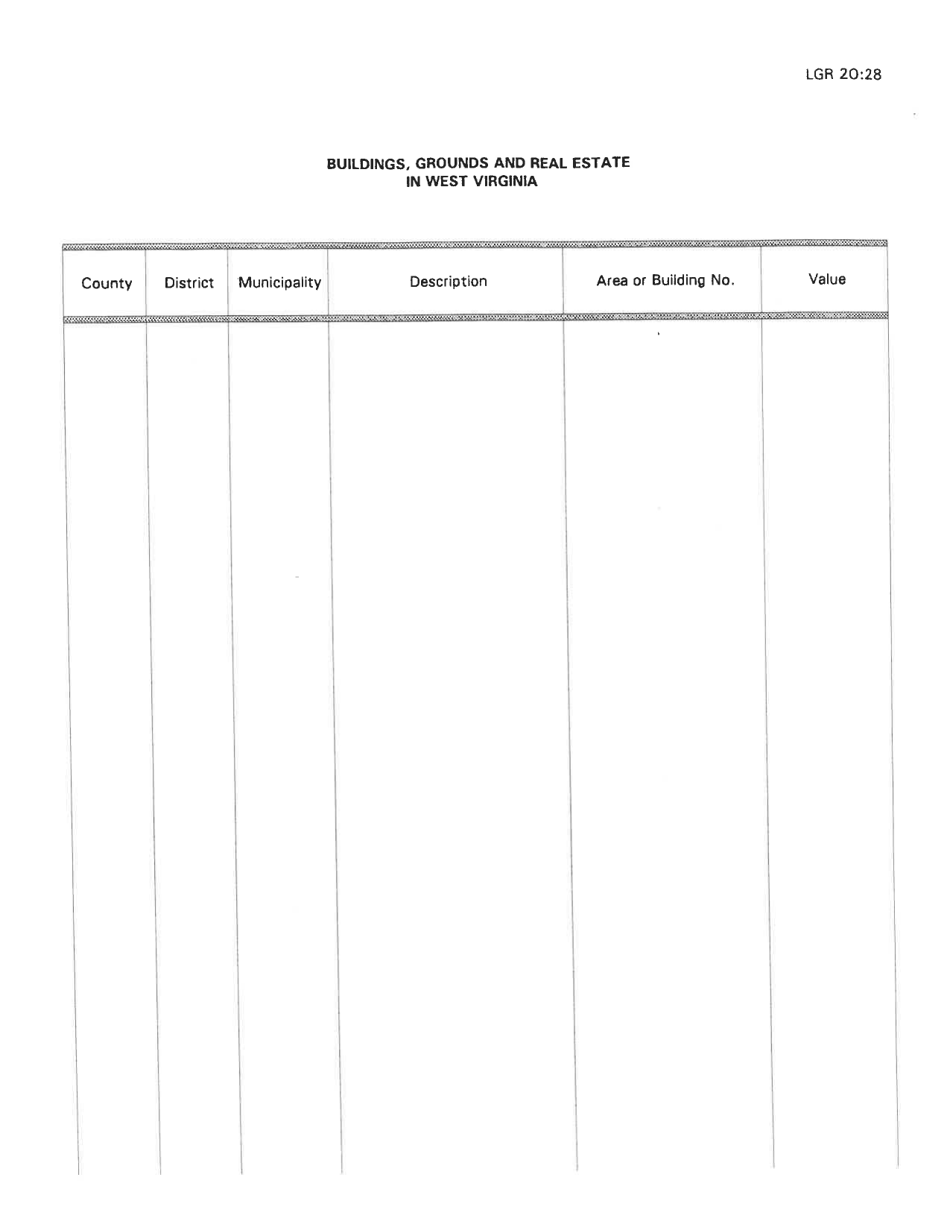 Board of Public Works Annual Report: Railroads - Csx - Ns Only - West Virginia, Page 11