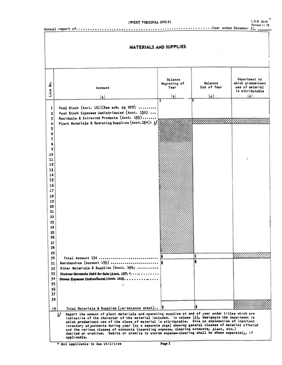 Board of Public Works Annual Report: Pipeline - Large - West Virginia, Page 5