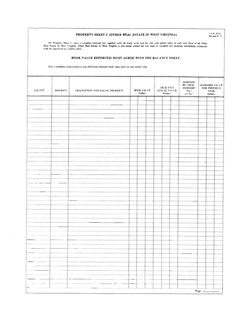 Board of Public Works Annual Report: Rcc - Cell - West Virginia, Page 27