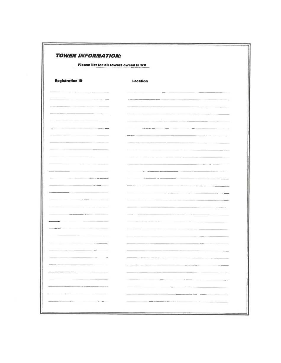 Board of Public Works Annual Report: Rcc - Cell - West Virginia, Page 5