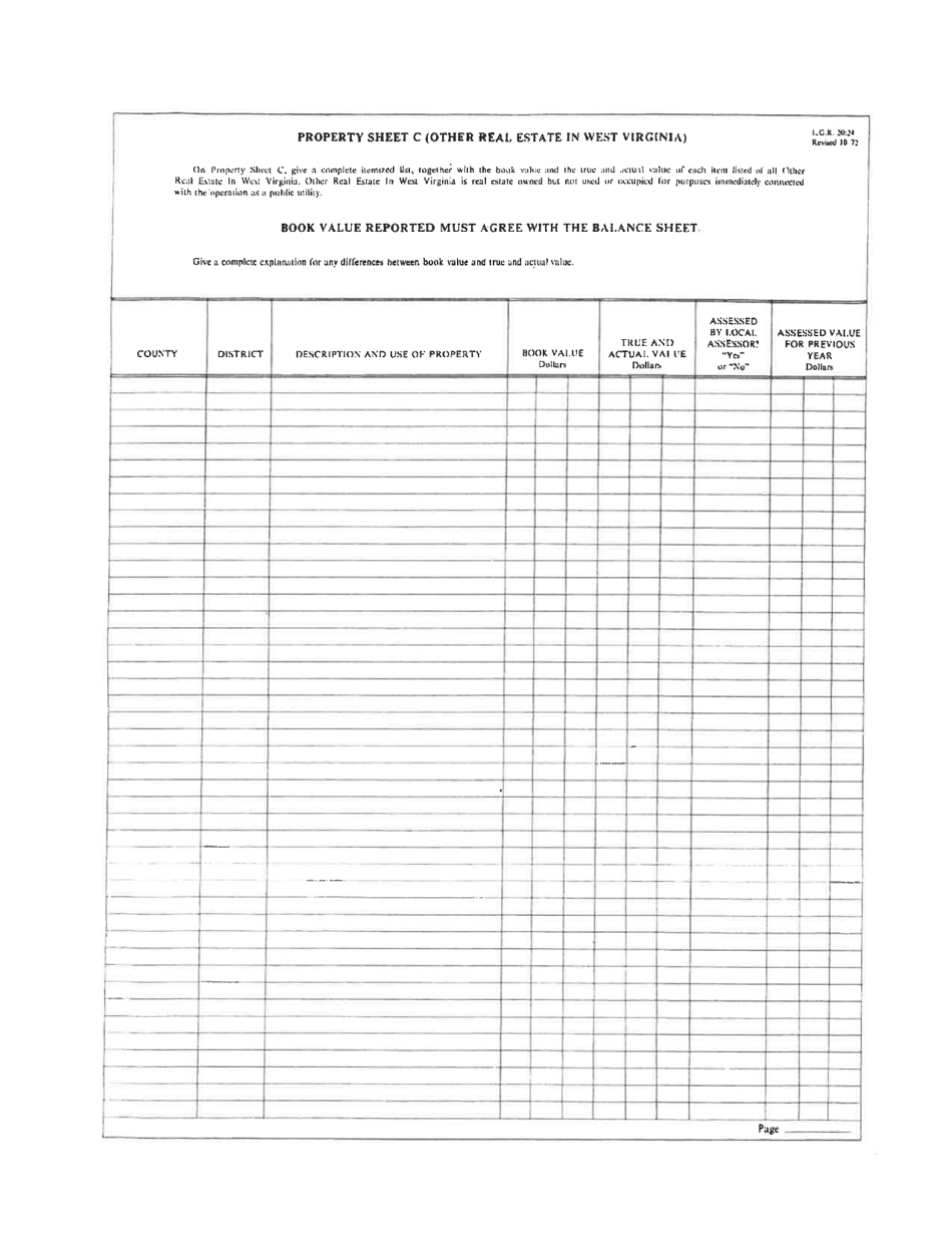 Board of Public Works Annual Report: Pipeline - Small - West Virginia, Page 18