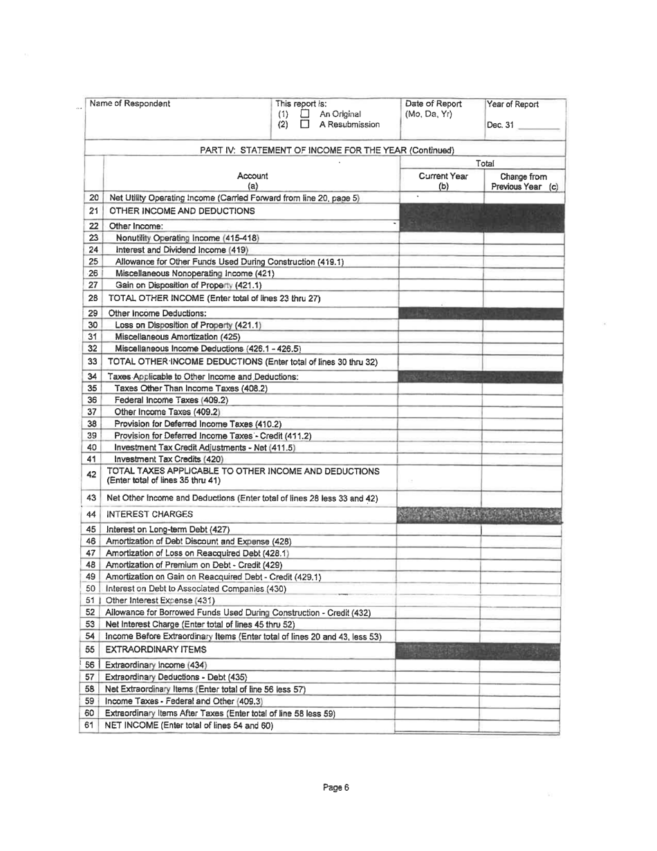 Board of Public Works Annual Report: Pipeline - Small - West Virginia, Page 8