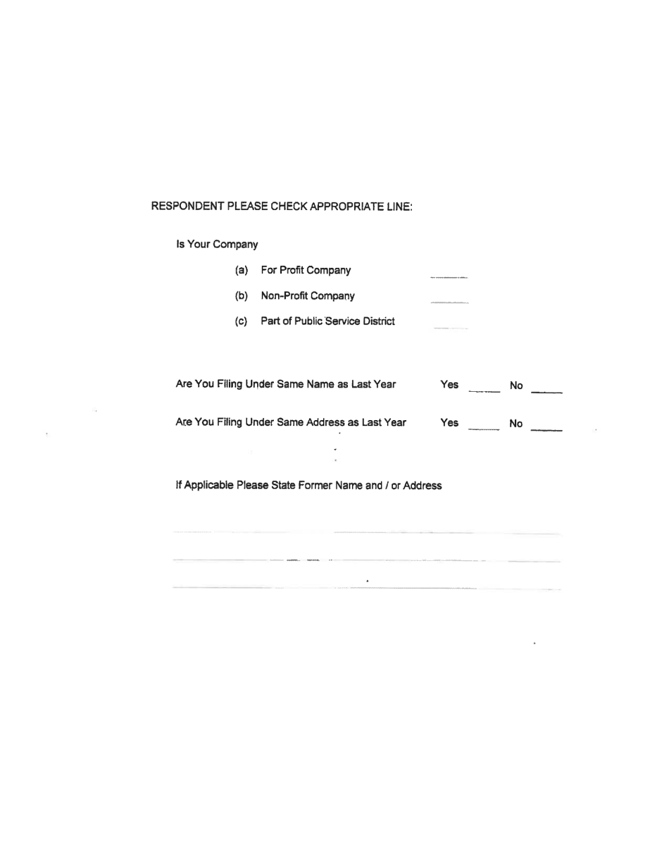 Board of Public Works Annual Report: Electric - Small - West Virginia, Page 3