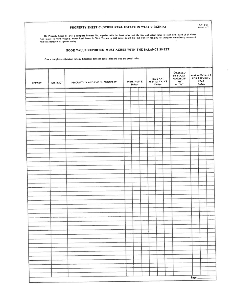 Board of Public Works Annual Report: Water - Small - West Virginia, Page 38