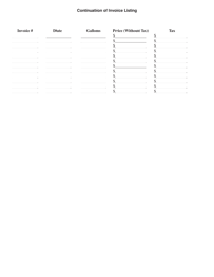 Form 22934 Affidavit of Lost Invoices - North Dakota, Page 2