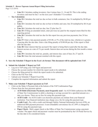 Instructions for Schedule T Annual Brewer Taproom Report - North Dakota, Page 5