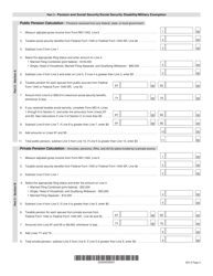 Form MO-A Individual Income Tax Adjustments - Missouri, Page 3