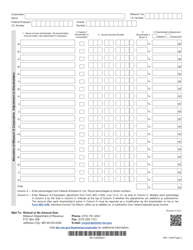 Form MO-1120S S-Corporation Income Tax Return - Missouri, Page 3