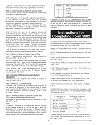 Form MO-1041 Fiduciary Income Tax Return - Missouri, Page 9