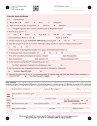 Form CT-1120 Corporation Business Tax Return - Connecticut, Page 4