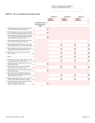 Form CT-1120CU-NI Tax on Combined Group Net Income - Connecticut, Page 4