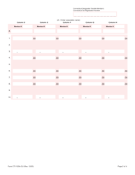 Form CT-1120A-CU Apportionment Computation for Combined Unitary Filers - Connecticut, Page 2