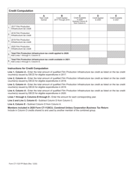 Form CT-1120 FPI Film Production Infrastructure Tax Credit - Connecticut, Page 2