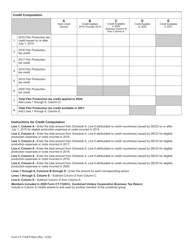 Form CT-1120FP Film Production Tax Credit - Connecticut, Page 2