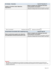Form AID461-4 Foreign Service Quarterly Conversation Record (Qcr) for Employees and Supervisors, Page 3