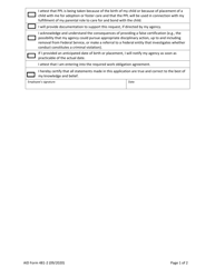 Form AID481-2 Paid Parental Leave (Ppl) Request Form, Page 2