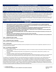 Form AID500-13 Partner Information Form, Page 5