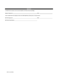 Form AID514-4 Usaid Executive or Unusual Hours Parking Application, Page 2