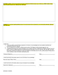 Form AID502-2 Usaid Records Management Exit Checklist for Employees, Page 2