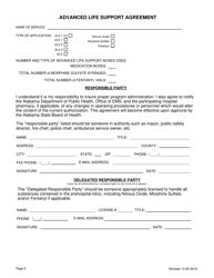 EMS Provider License Application - Alabama, Page 3